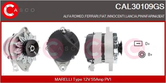 Alternator (CAL30109GS)