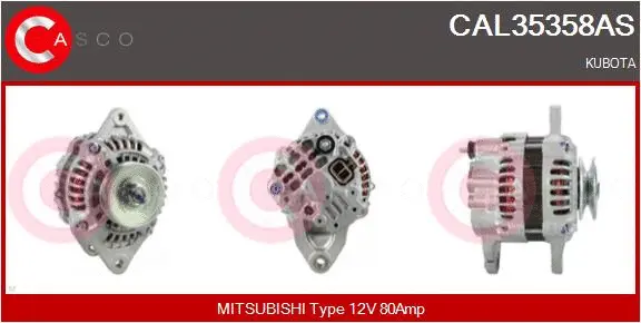 Alternator (CAL35358AS)