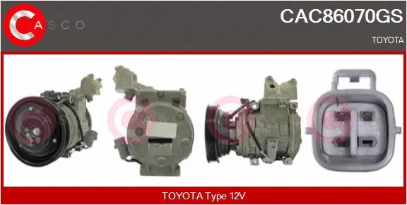 Compressor, air conditioning (CAC86070GS)