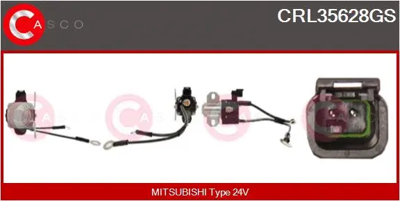 Relay, starter (CRL35628GS)