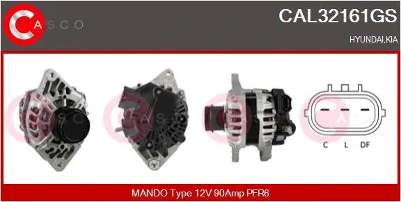 Alternator (CAL32161GS)