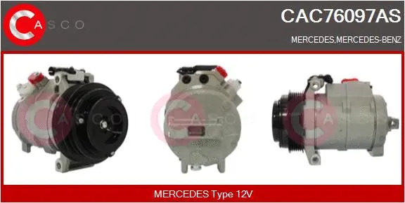 Compressor, air conditioning (CAC76097AS)