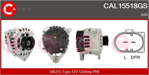 Alternator (CAL15518GS)