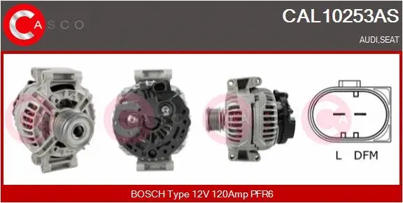 Alternator (CAL10253AS)