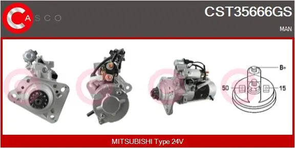 Starter (CST35666GS)