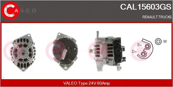 Alternator (CAL15603GS)