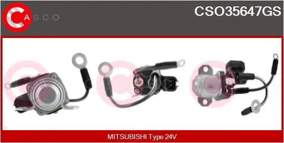 Solenoid Switch, starter (CSO35647GS)