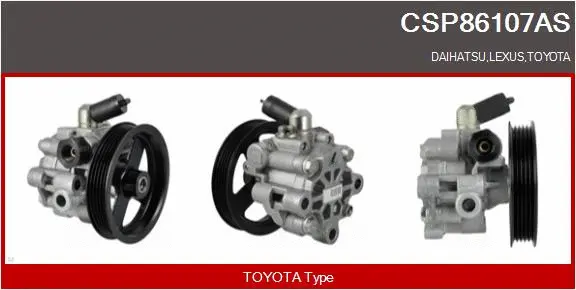 Hydraulic Pump, steering (CSP86107AS)