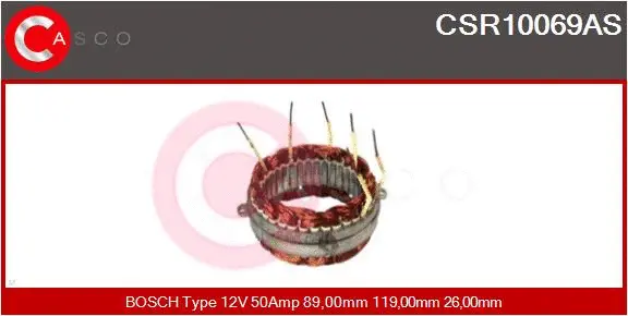 Stator, alternator (CSR10069AS)