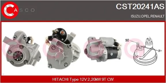 Starter (CST20241AS)