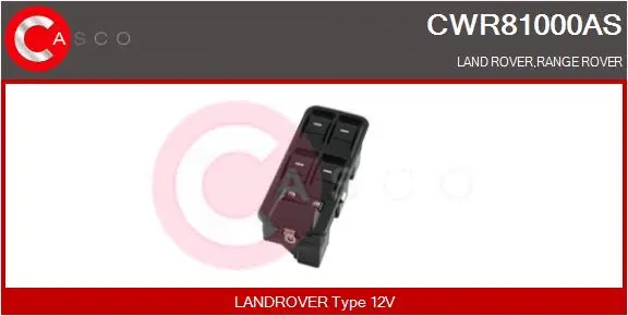 Switch, window regulator (CWR81000AS)