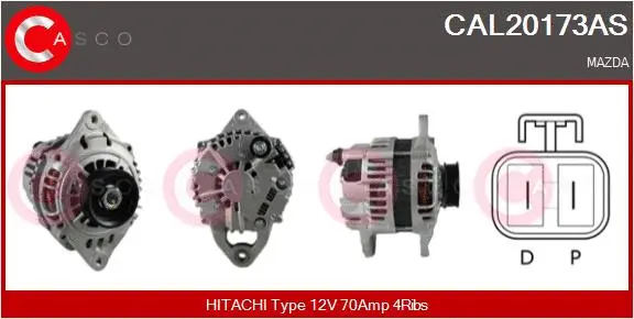 Alternator (CAL20173AS)