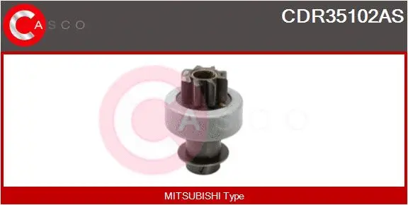 Pinion, starter (CDR35102AS)