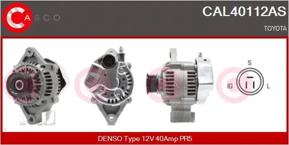 Alternator (CAL40112AS)