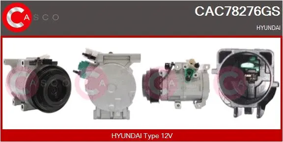 Compressor, air conditioning (CAC78276GS)