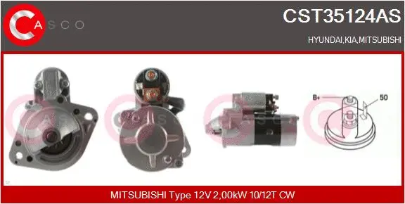 Starter (CST35124AS)