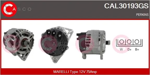 Alternator (CAL30193GS)