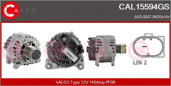 Alternator (CAL15594GS)