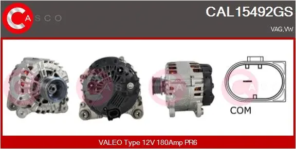 Alternator (CAL15492GS)