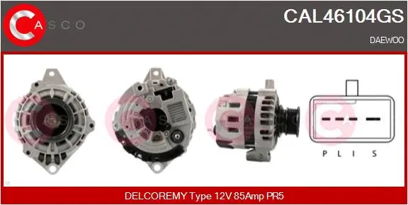 Alternator (CAL46104GS)