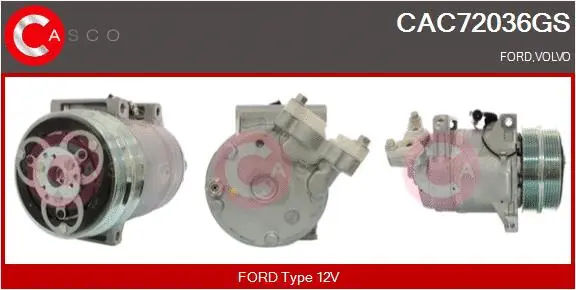 Compressor, air conditioning (CAC72036GS)