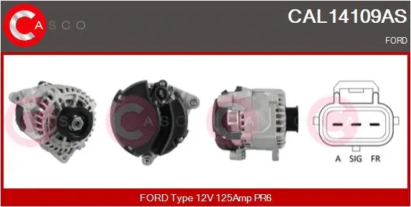 Alternator (CAL14109AS)