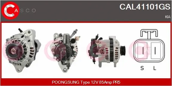 Alternator (CAL41101GS)
