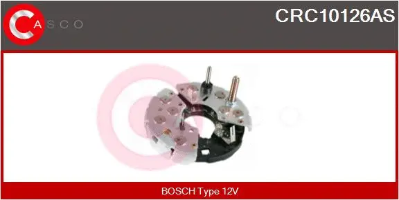 Rectifier, alternator (CRC10126AS)