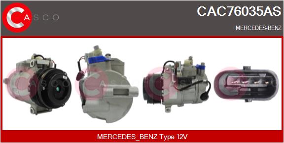 Compressor, air conditioning (CAC76035AS)