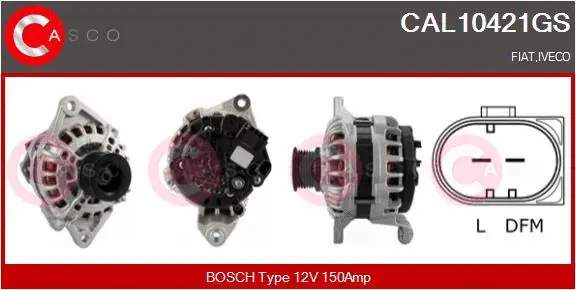 Alternator (CAL10421GS)