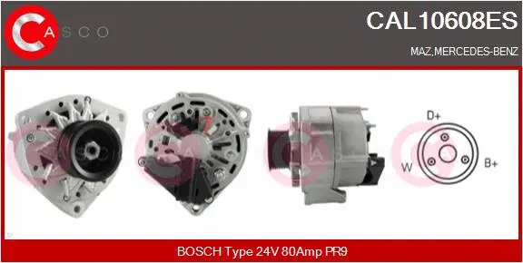 Alternator (CAL10608ES)