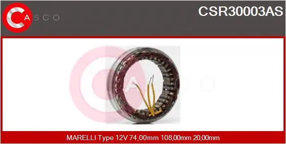 Stator, alternator (CSR30003AS)
