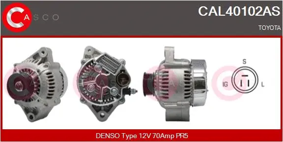 Alternator (CAL40102AS)