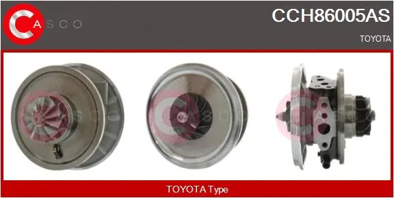 Core assembly, turbocharger (CCH86005AS)