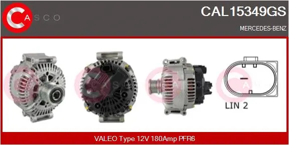 Alternator (CAL15349GS)