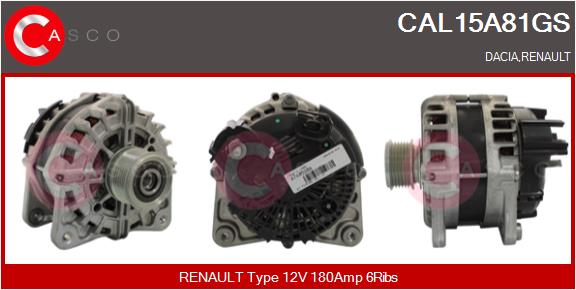 Alternator (CAL15A81GS)