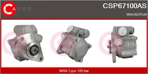 Hydraulic Pump, steering (CSP67100AS)