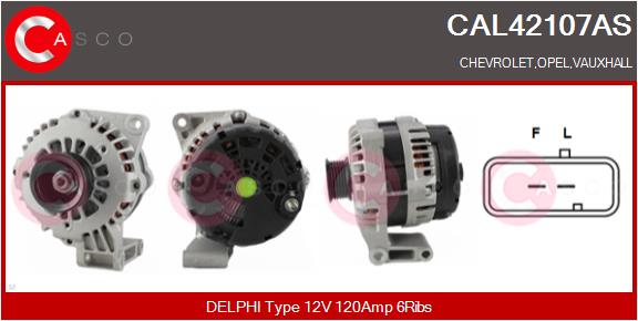 Alternator (CAL42107AS)