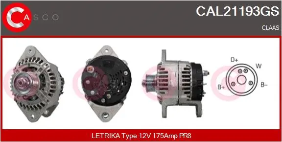 Alternator (CAL21193GS)