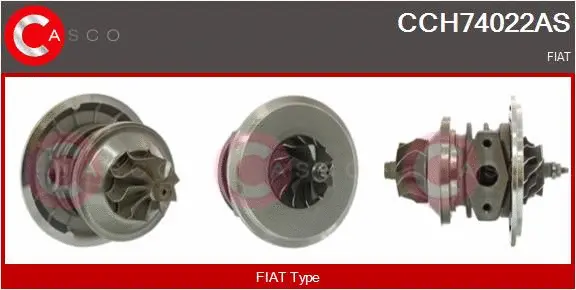 Core assembly, turbocharger (CCH74022AS)
