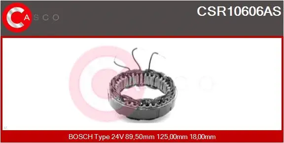 Stator, alternator (CSR10606AS)