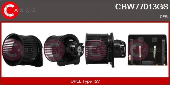 Interior Blower (CBW77013GS)
