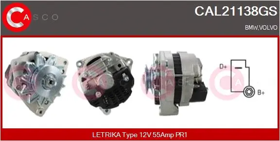 Alternator (CAL21138GS)