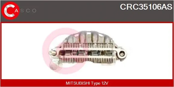 Rectifier, alternator (CRC35106AS)