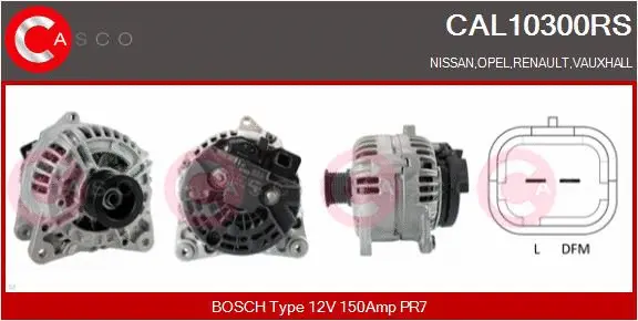 Alternator (CAL10300RS)