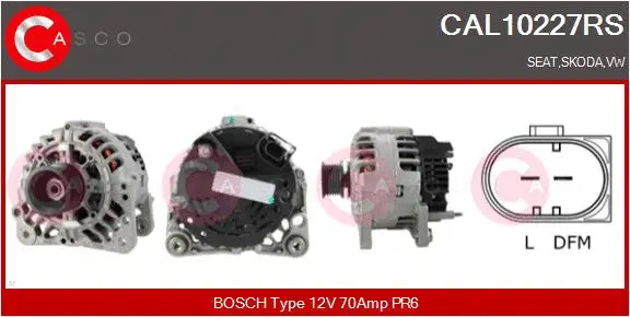 Alternator (CAL10227RS)