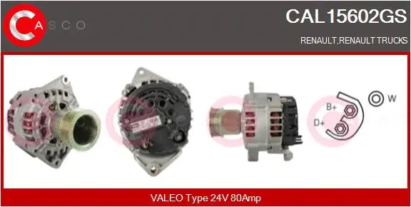 Alternator (CAL15602GS)