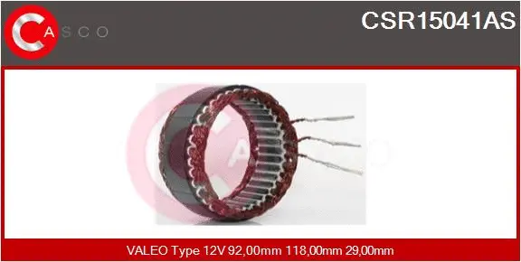 Stator, alternator (CSR15041AS)