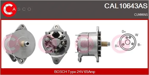 Alternator (CAL10643AS)