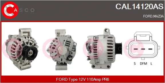 Alternator (CAL14120AS)